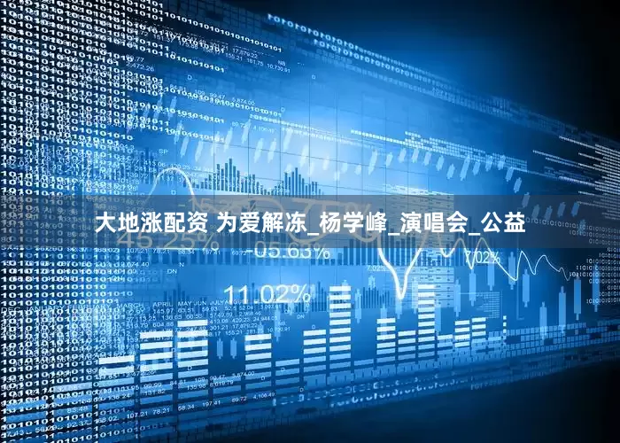 大地涨配资 为爱解冻_杨学峰_演唱会_公益