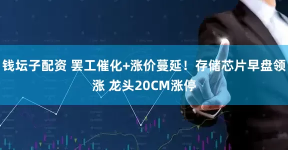 钱坛子配资 罢工催化+涨价蔓延！存储芯片早盘领涨 龙头20CM涨停